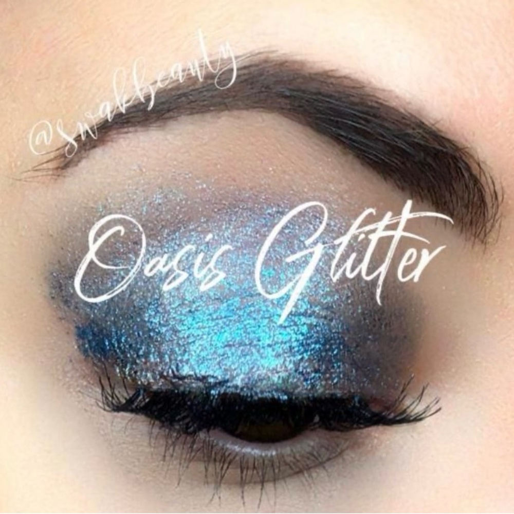 SeneGence ShadowSense Oasis Glitter Eyeshadow - Vibrant Blue